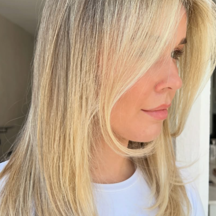 blonde hair after being dyed
